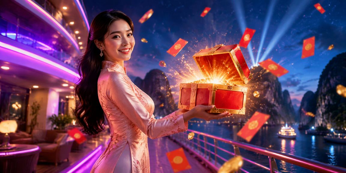Lễ hội phong bao đỏ tại vịnh Hạ Long, biểu tượng may mắn và thưởng lớn